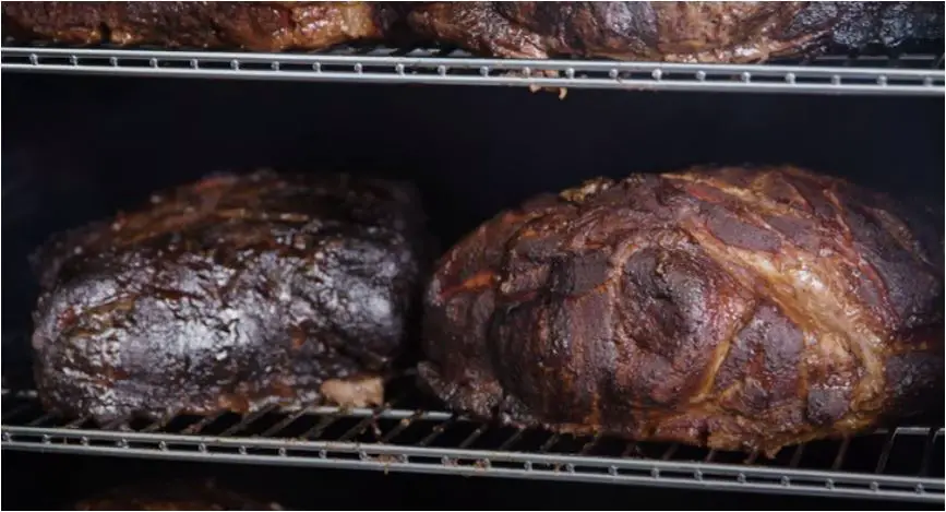 meat placement in vertical smoker