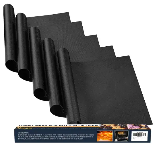 Oven Liners for Bottom of Oven, 5 Pack
