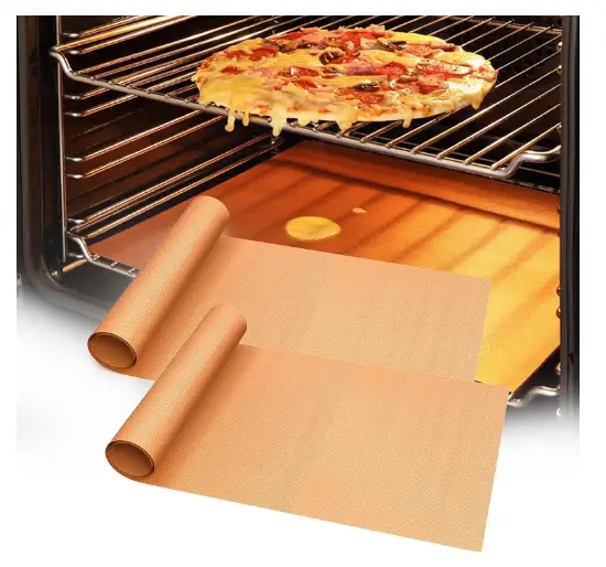 
UBeesize 2 Pack Large Copper Oven Liners for Bottom of Oven
