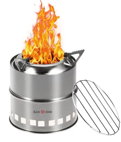 Gas One Camping Stove - Wood Stove