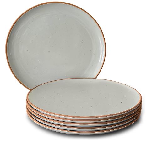 Mora Ceramic Dinner Plates Set