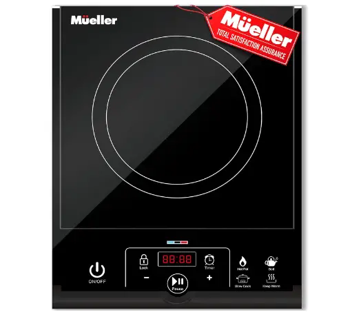 Mueller RapidTherm Portable Induction Cooktop Hot Plate