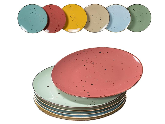 Esfour Ceramics Dinner Plates 11 inch Set