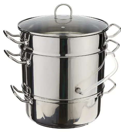 Norpro 619 Stainless Steel Steamer/Juicer
