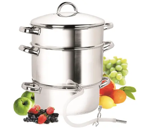 Cook N Home Basics Canning Juice Steamer Extractor