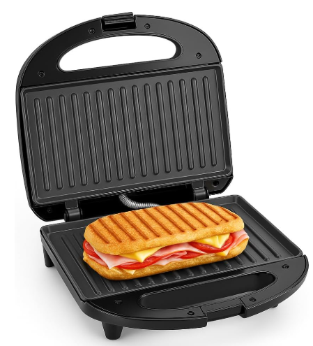 OSTBA Sandwich Maker, 2 Slice Grilled Cheese Maker